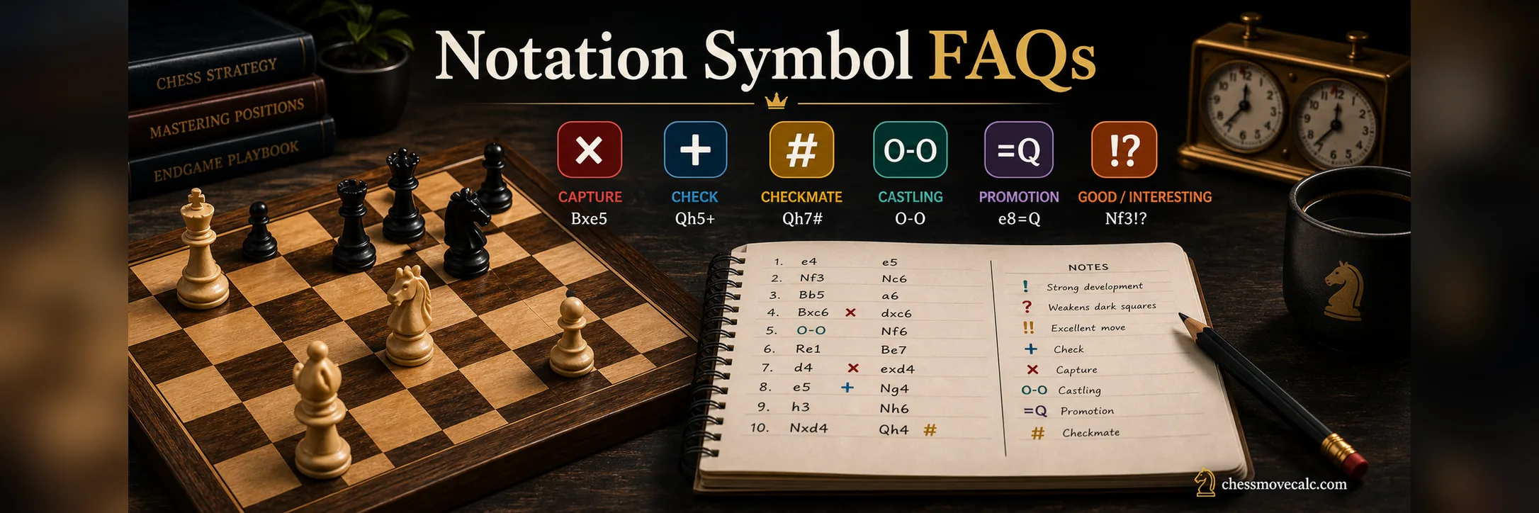 Notation symbol FAQs banner
