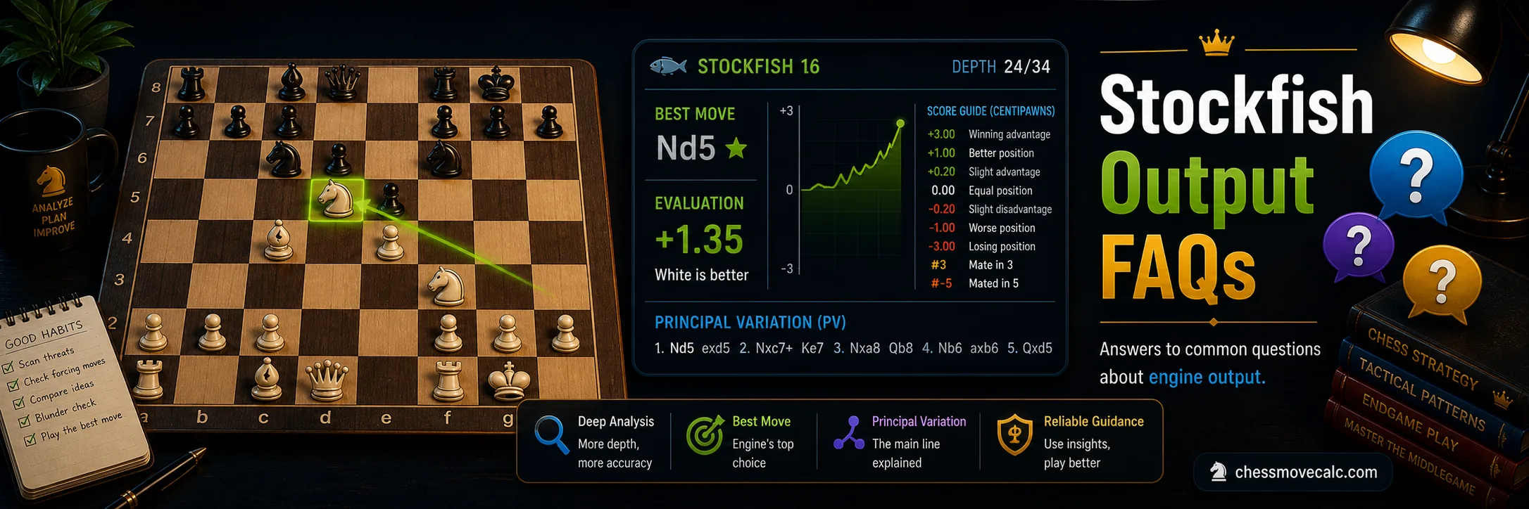 Stockfish output FAQs banner
